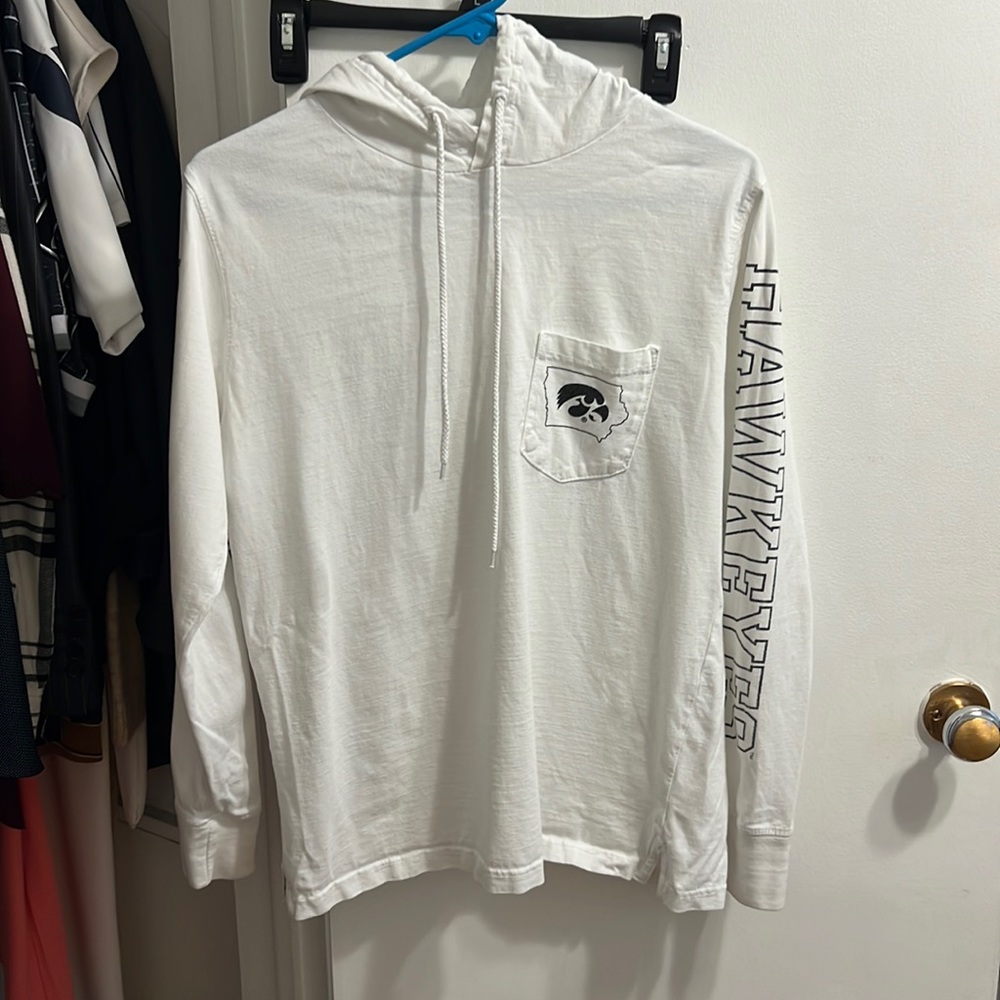 Iowa Hawkeyes Long Sleeve Hooded Tee